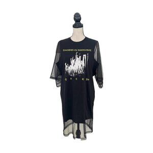 MCQ Alexander Mcqueen thunder of moonlight cotton tulle dress size S
